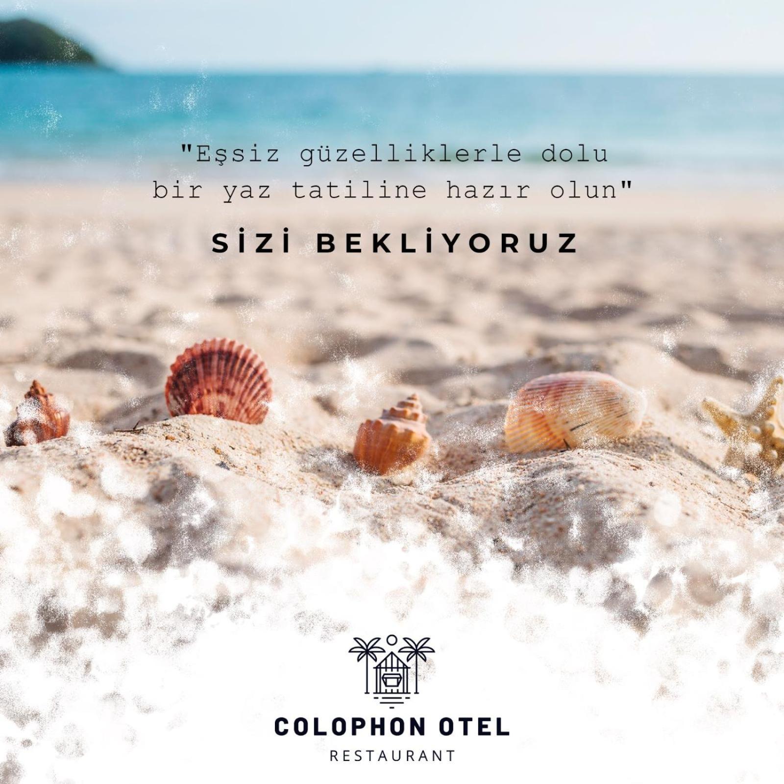 Colophon Beach Otel Gumuldur Exterior photo